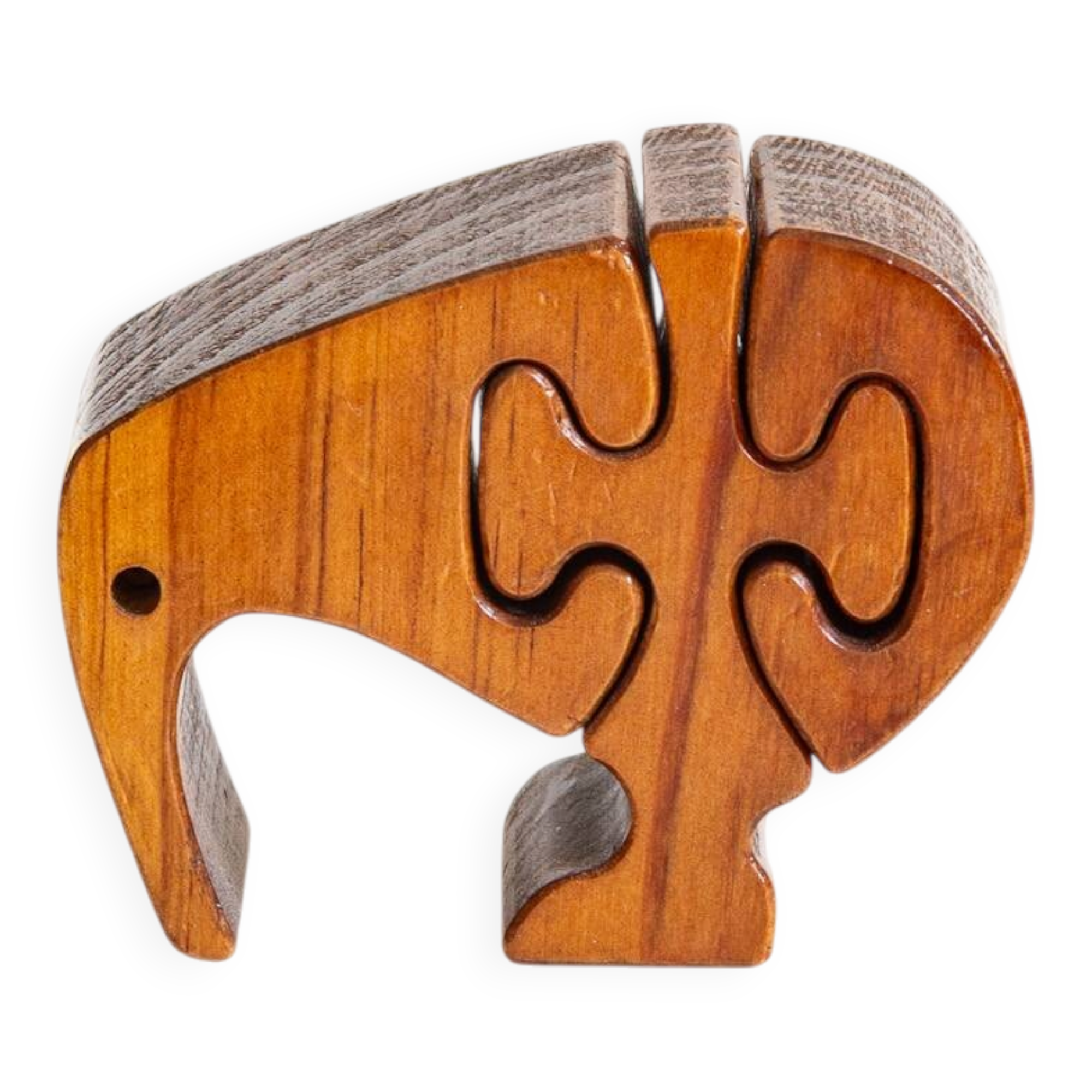 Jouet puzzle en forme de Kiwi, Nouvelle Zélande, années 70