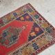 Vintage handmade Turkish rug 130x228 cm