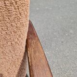 Old Scandinavian boomerang armchair