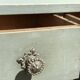 Patinated wooden kitchen end