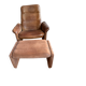 Fauteuil & ottoman de sede ds 50