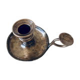 Brass thumbscrew candle holder