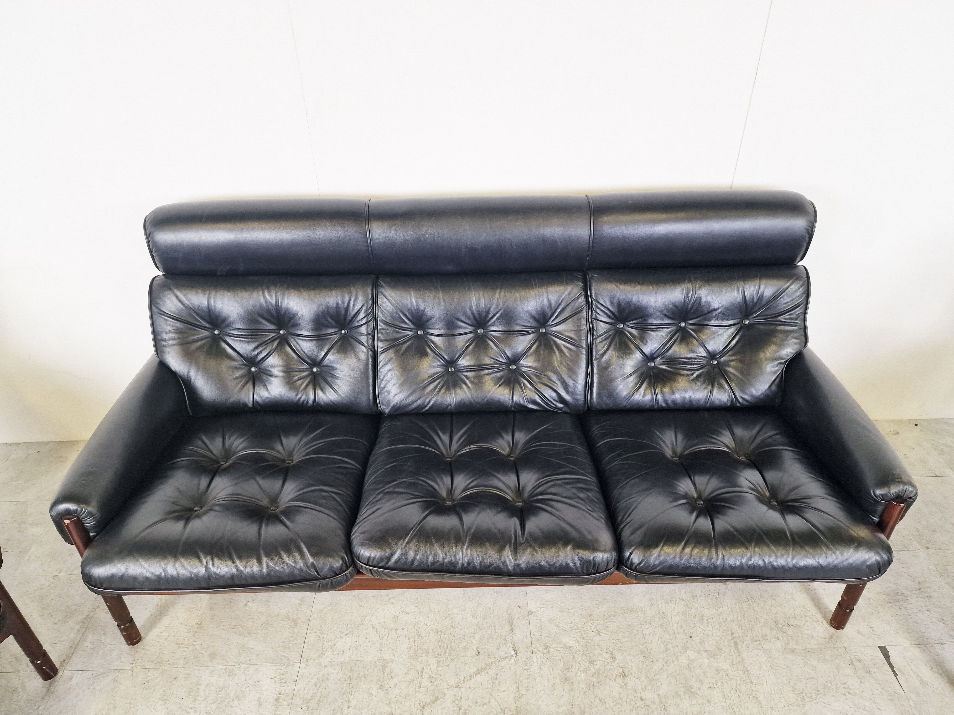 Mid century scandinavian sofa set, 1960s