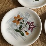 Series of 10 dessert plates