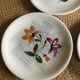 Série de 10 assiettes à dessert