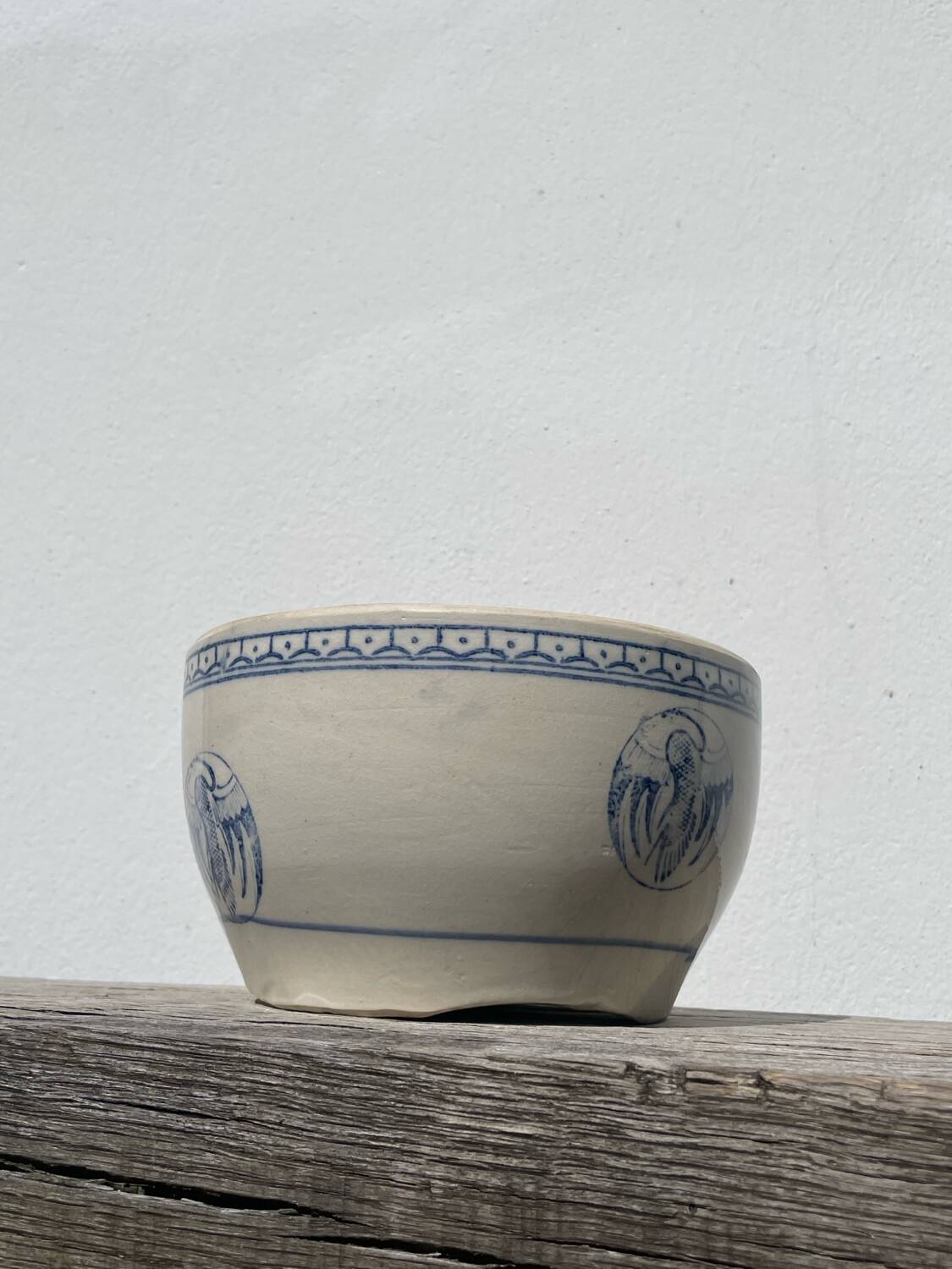 Ceramic salad bowl, Singapore 1970