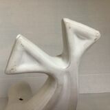 White earthenware sea lion in piggy bank