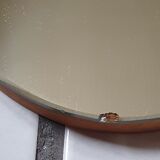 Mirror "rear-view mirror" of the 50s/60s, 74x34 cm