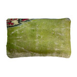 Vintage turkish rug cushion cover, 30 x 50 cm