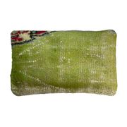 Vintage turkish rug cushion cover, 30 x 50 cm
