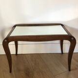Vintage coffee table art deco end of canape