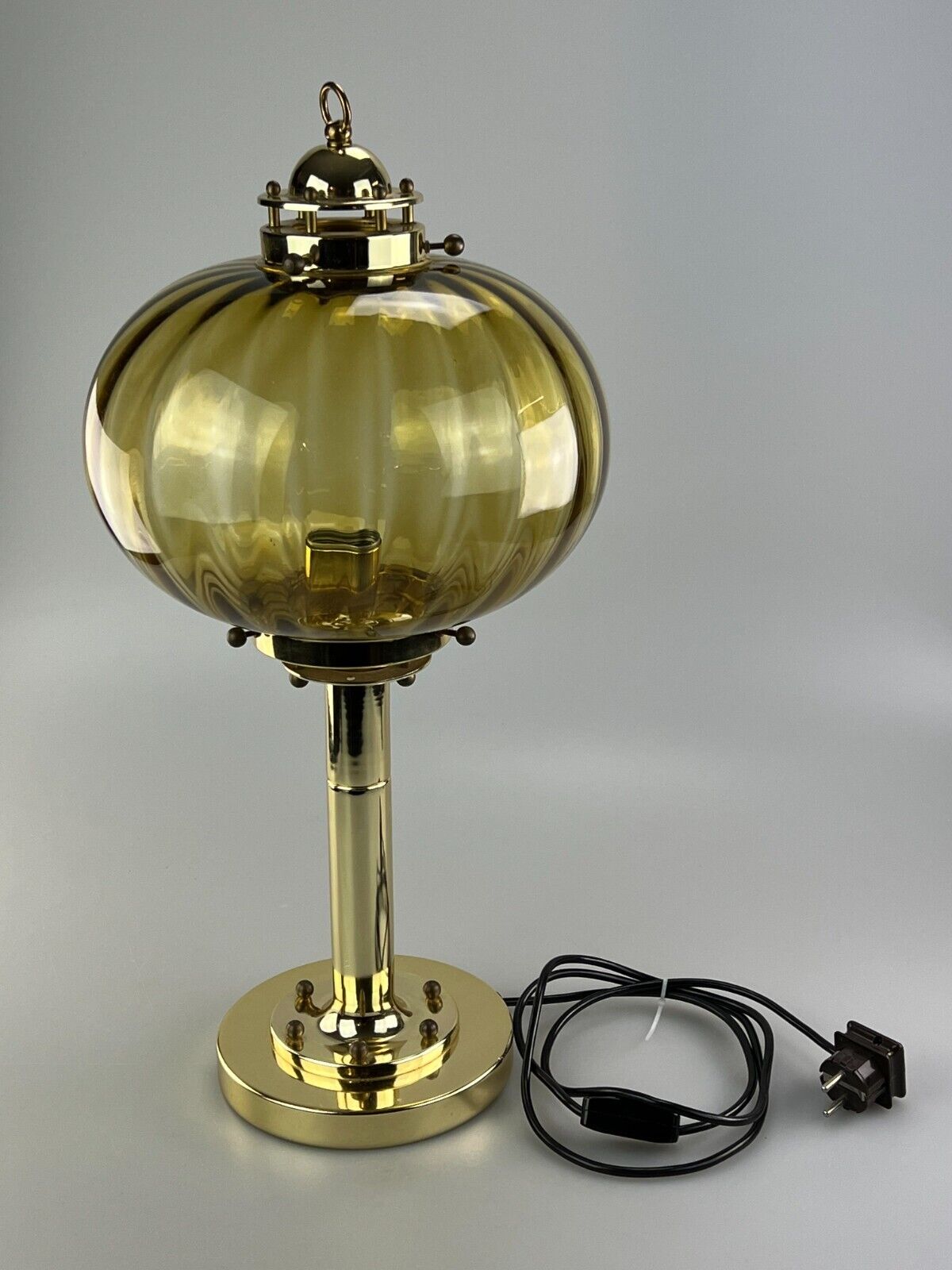 60s 70s Peill & Putzler Germany table lamp lamp light glass design