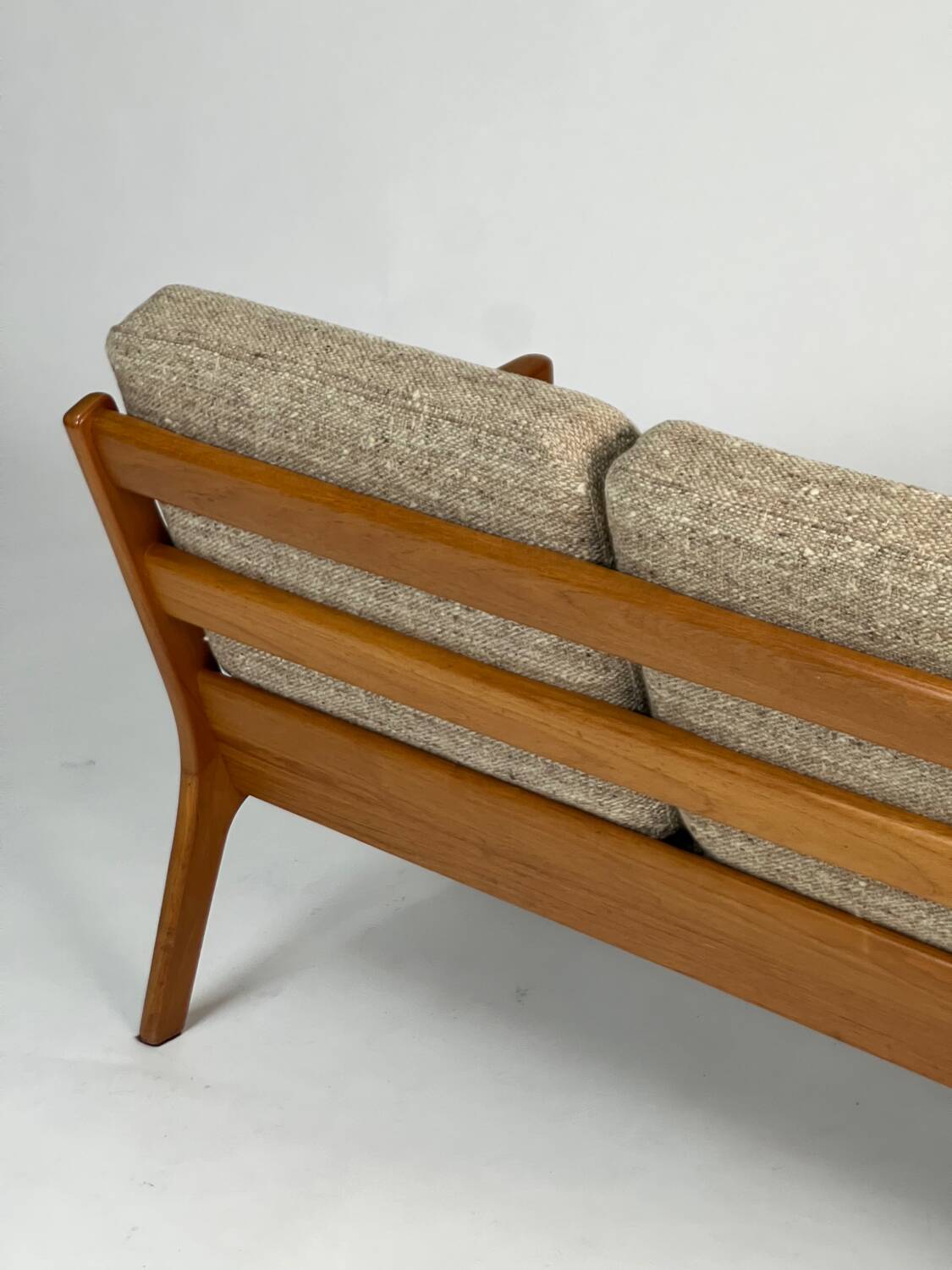 Danish teak 2-seater sofa couch Ole Wanscher vintage mid-century