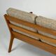 Danish teak 2-seater sofa couch Ole Wanscher vintage mid-century