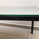 Metal and mirror coffee table