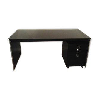 Bureau noir vintage
