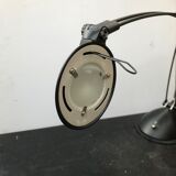 Lampe de bureau Manade model ixel 2 design Philippe Stephant noir vintage