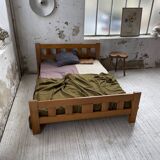 Maison Regain solid double bed 140 cm