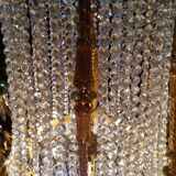 Chandelier with tassels