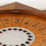 Old game of the ball, mahogany