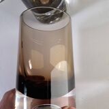 Set of 11 glasses, design by Roland Pösch Gral Glas, vintage 70s.