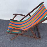 Chilean vintage deckchair