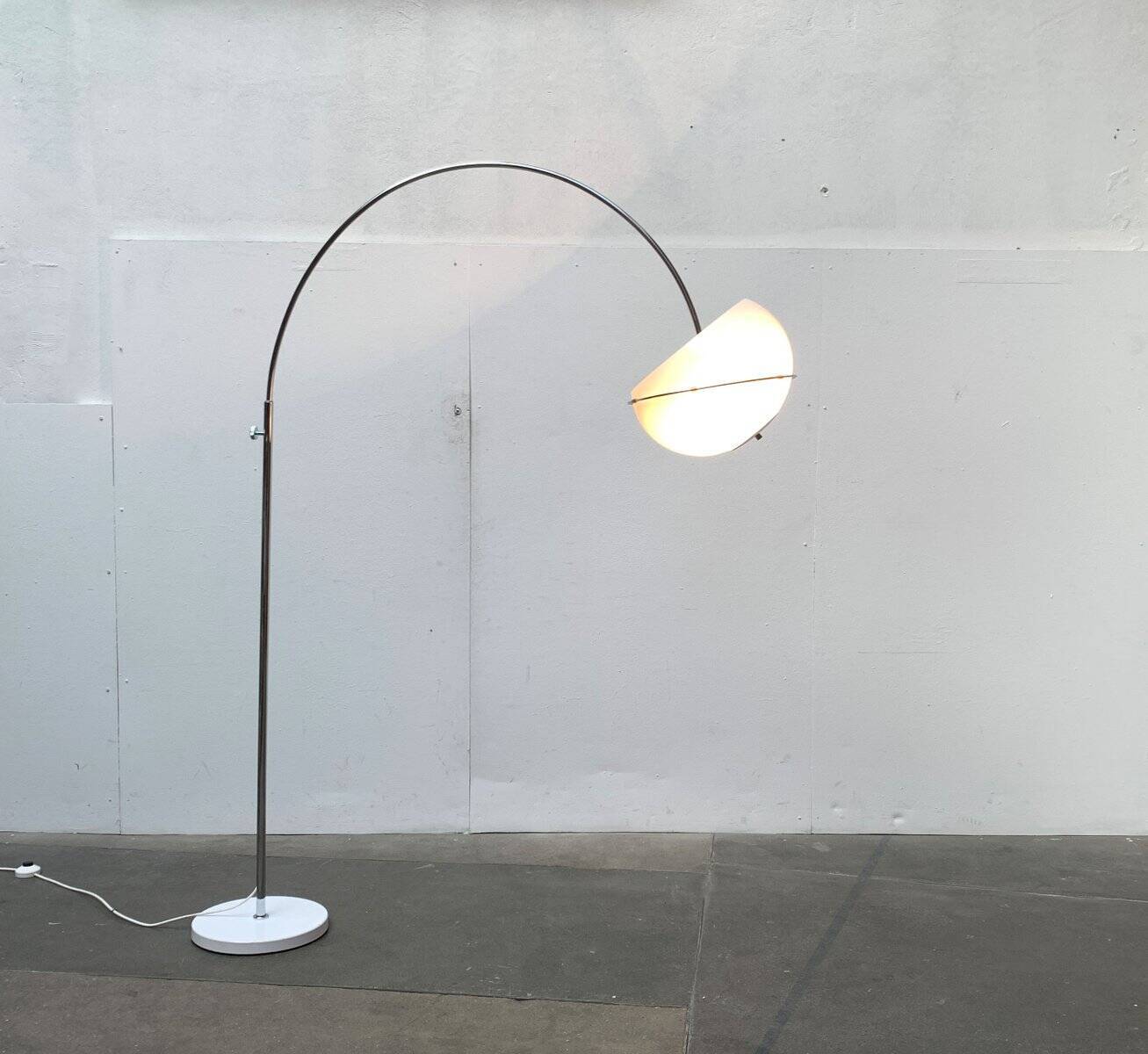 Arc Floor Lamp Mid-Century Space Age by Gepo, 1960s