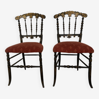 Napoleon III XIX side chair