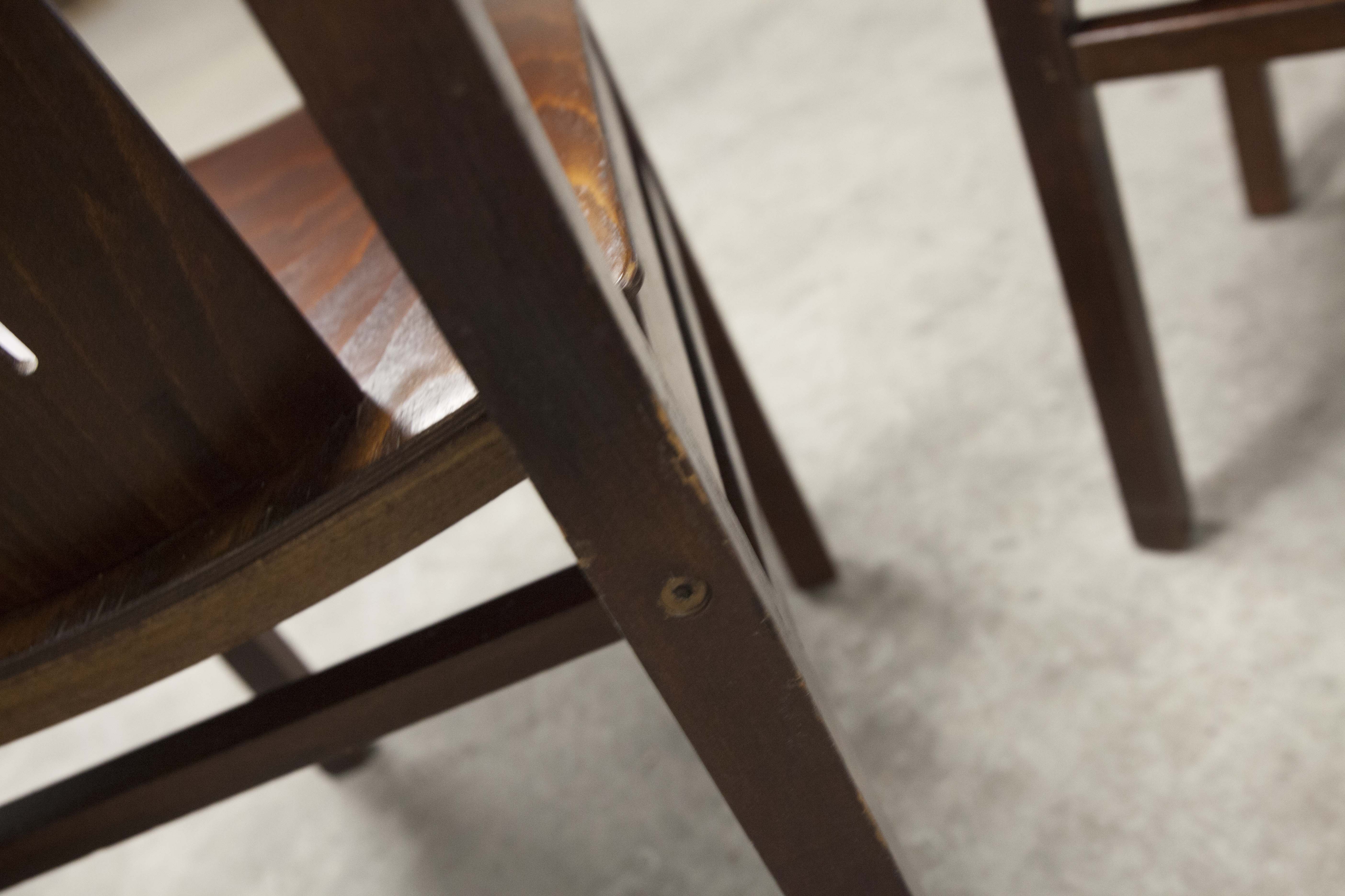 Lot of 4 chairs Baumann model "Argos"