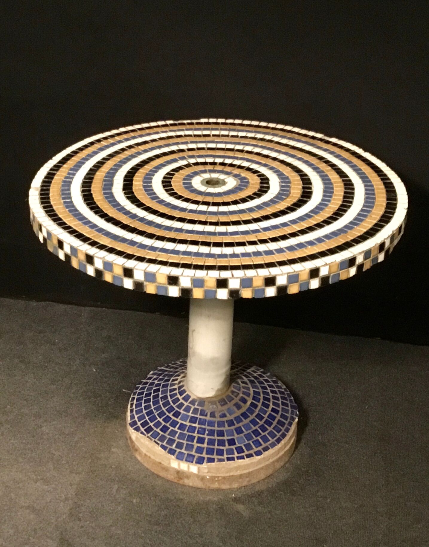 Ceramic garden table
