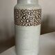 Produit BHV Vase de grès incisé cercles