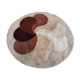 Tapis rond Desso des années 70