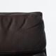 Pair of brown leather sofa pads, Herman Miller, 1970s
