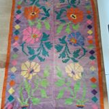 Vintage Woolen Hand Knotted Carpet Keli.