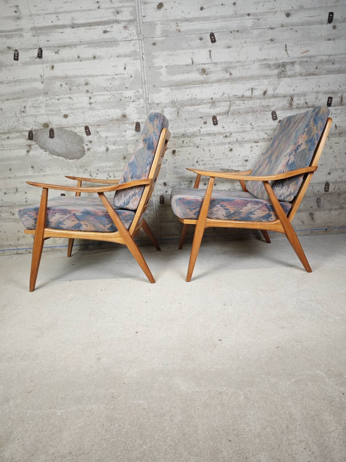 Pair of vintage armchairs