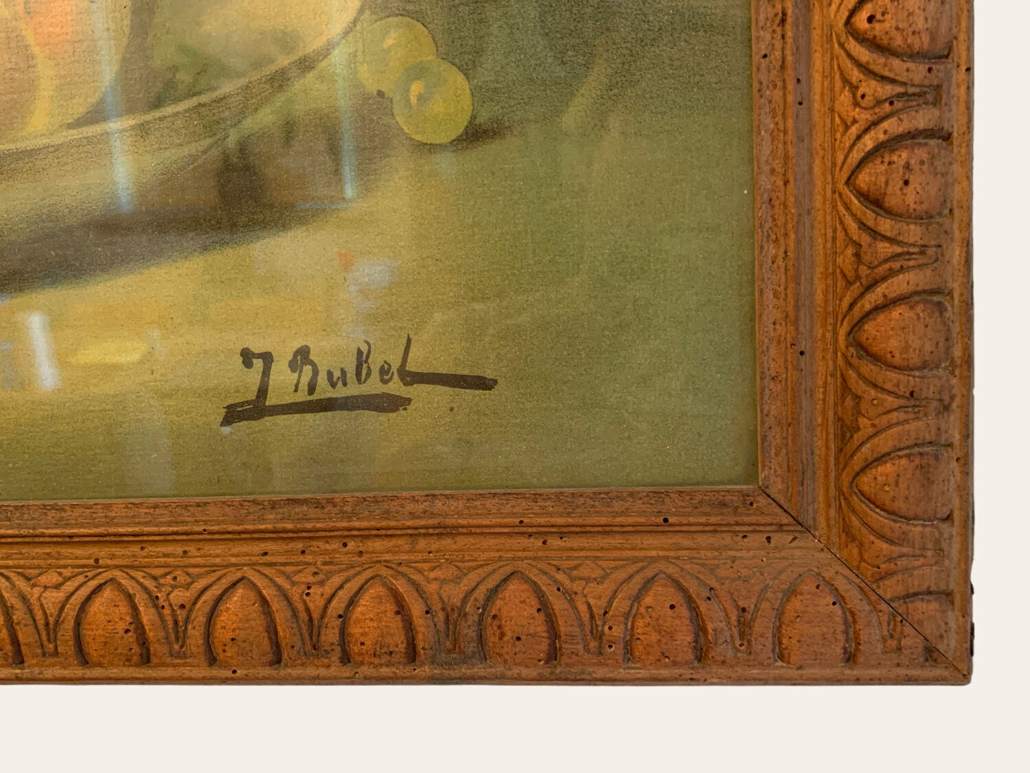 Pair of Still Life Fruit Paintings 1900