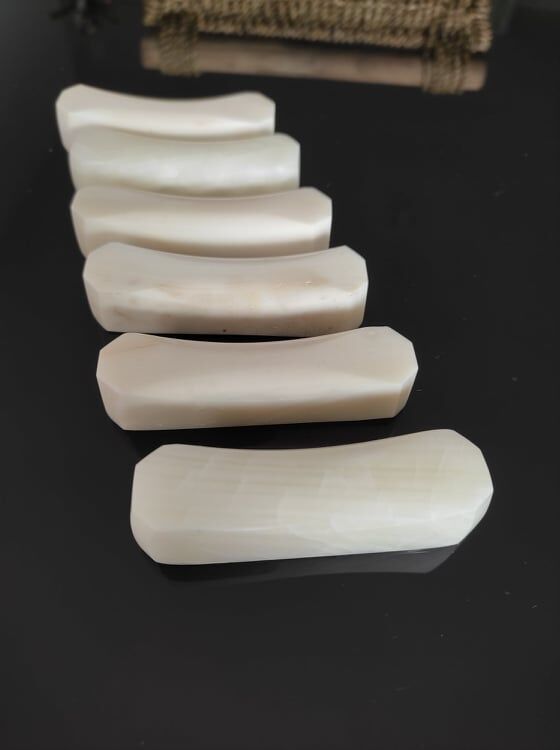 Set 6 marble knife poses