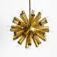 XXL 1960s Space Age brass ceiling lamp by J.T. Kalmar with 43 arms | 66 cm