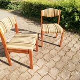 Vintage beech chairs - batch of 2