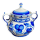 Sucrier porcelaine vintage URSS