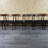 Set of 6 Henry Rosengren Hansen Model 39 Dining Chairs Rosewood