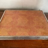 Large triptych barber mirror