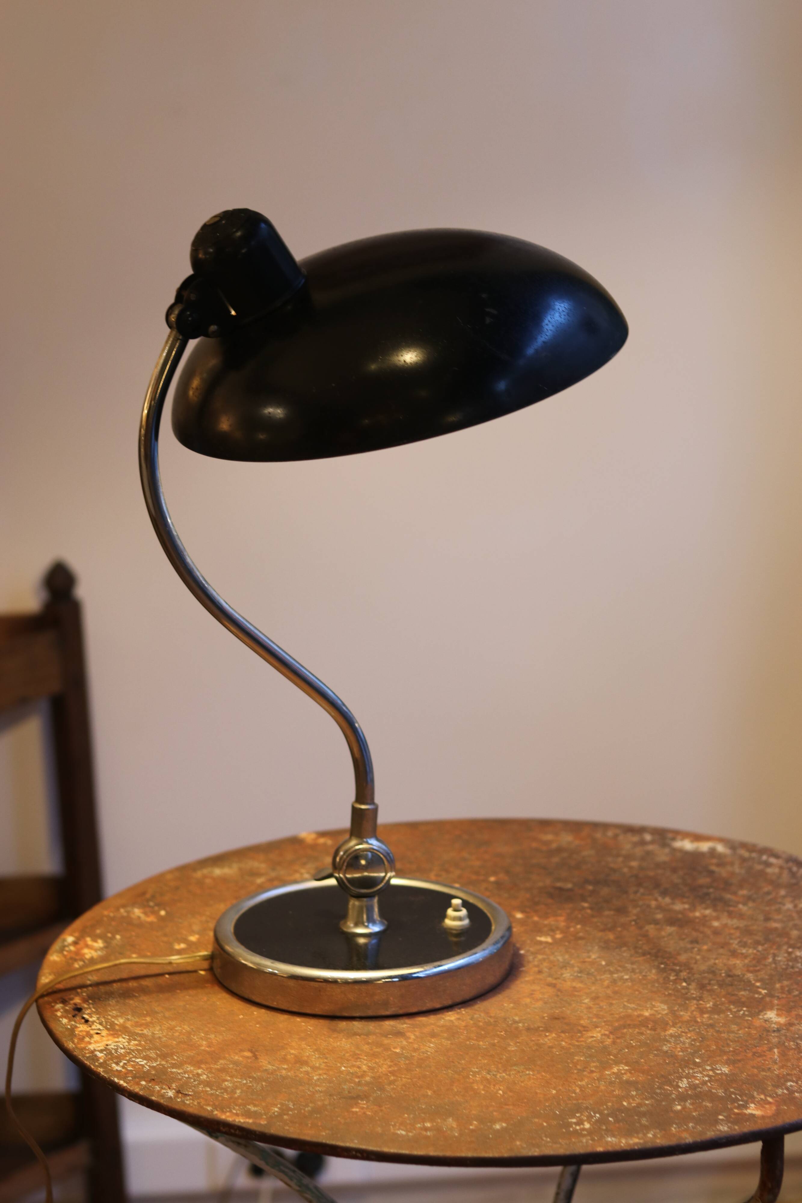 Kaiser Idell 6631 lamp, designed by Christian Dell (Bauhaus)