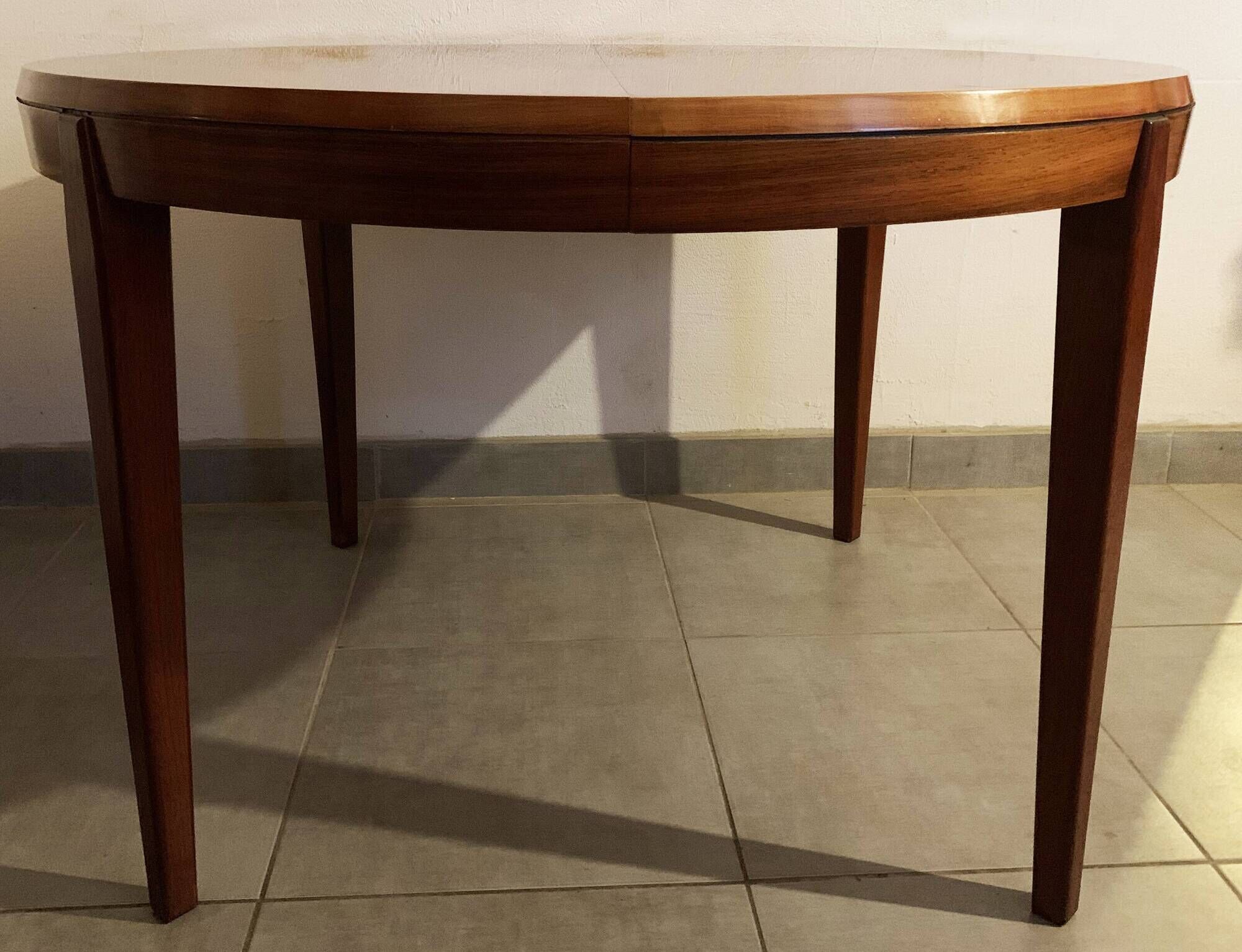 Dining table by Vestervig Eriksen Scandinavian rosewood from the 60s extendable