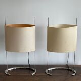 Pair of large "Gala" lamps by Paolo Rizzato, 1970s