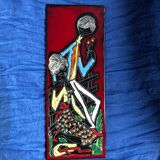 Italian Ceramic Wall Mural Loving Couple San Marino