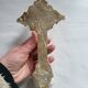 Old Faience Baptismal Font Cross Jesus Christ JHS