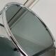 Vintage round chrome trolley / serving cart