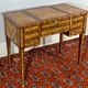 Louis XVI dressing table, rosewood and violet wood marquetry