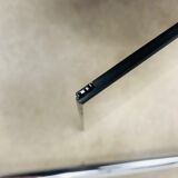 Shelf chrome and smoked glass 70s